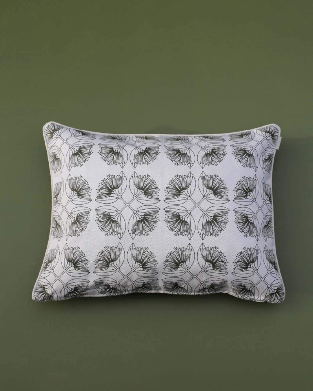 Pohutukawa Cushion | Olive
