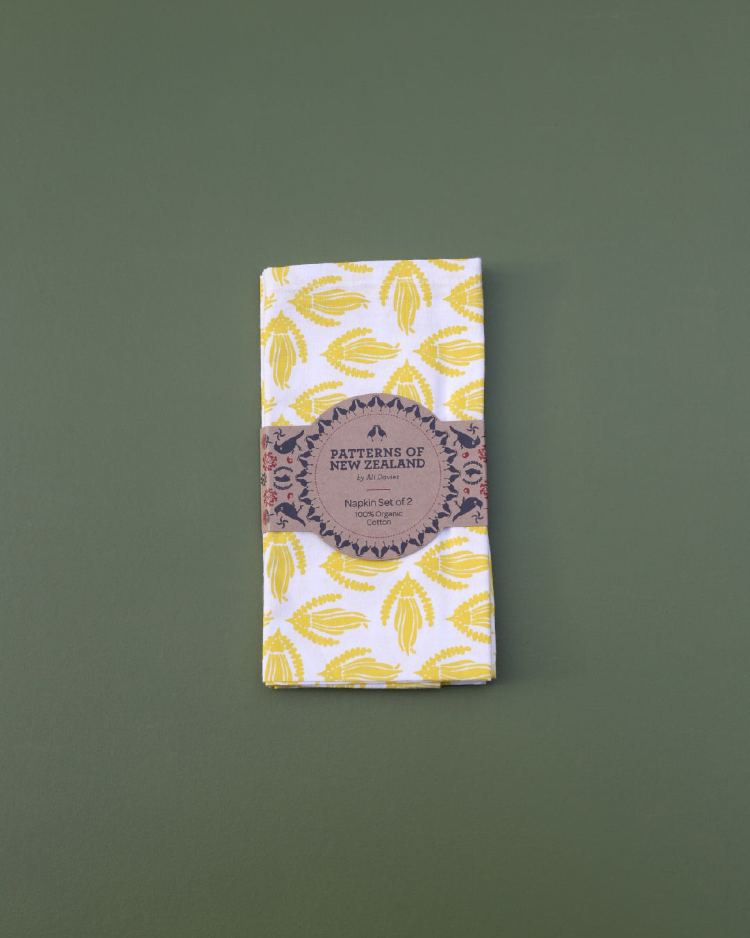 Kowhai Napkin Set of 2