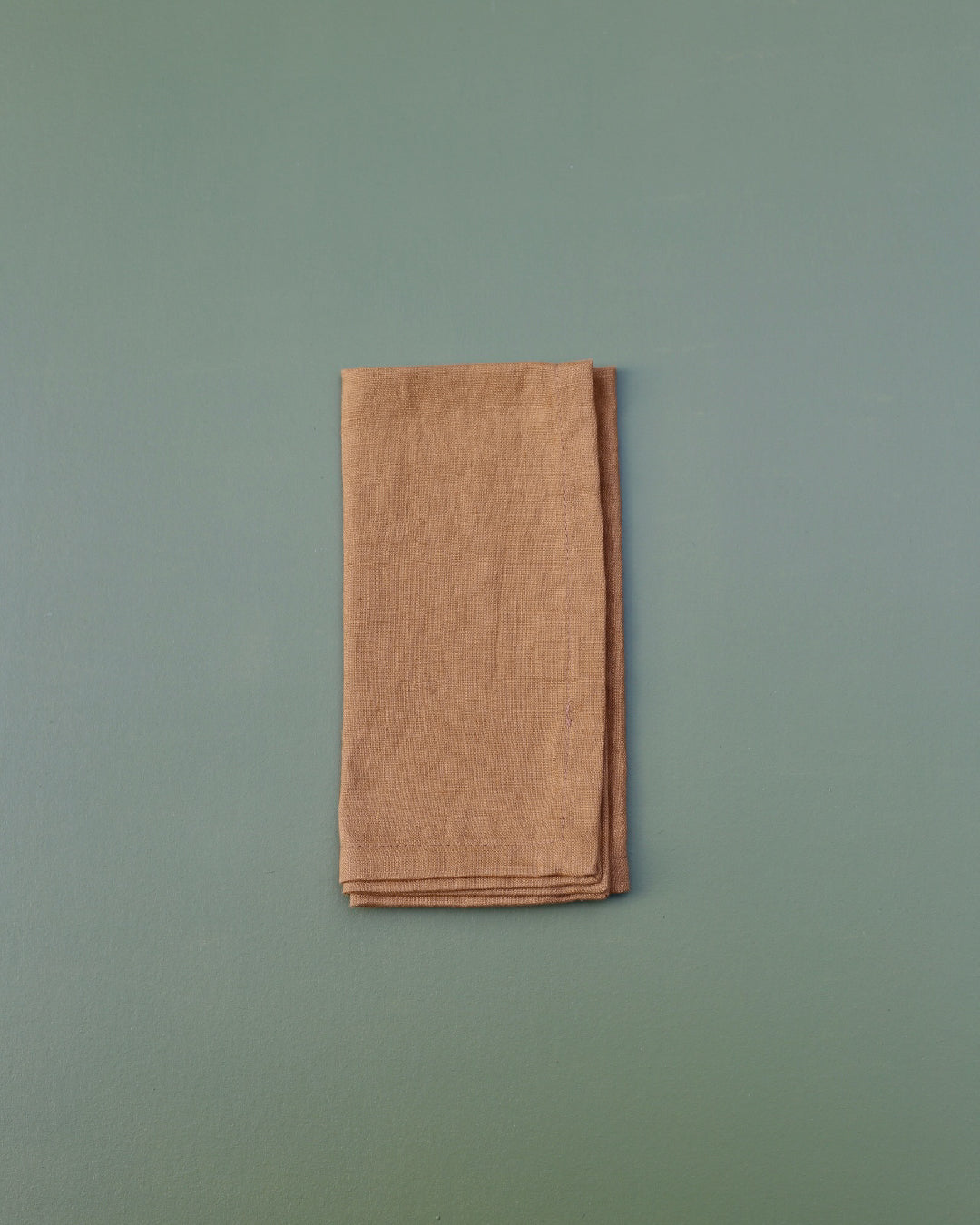 European Linen Napkin — Mustard