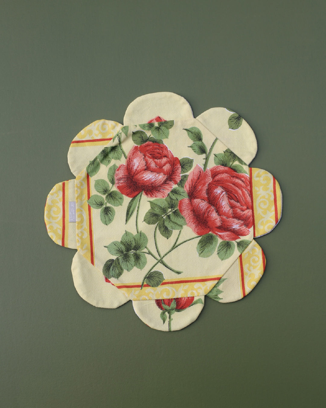 Flower placemat #red rose