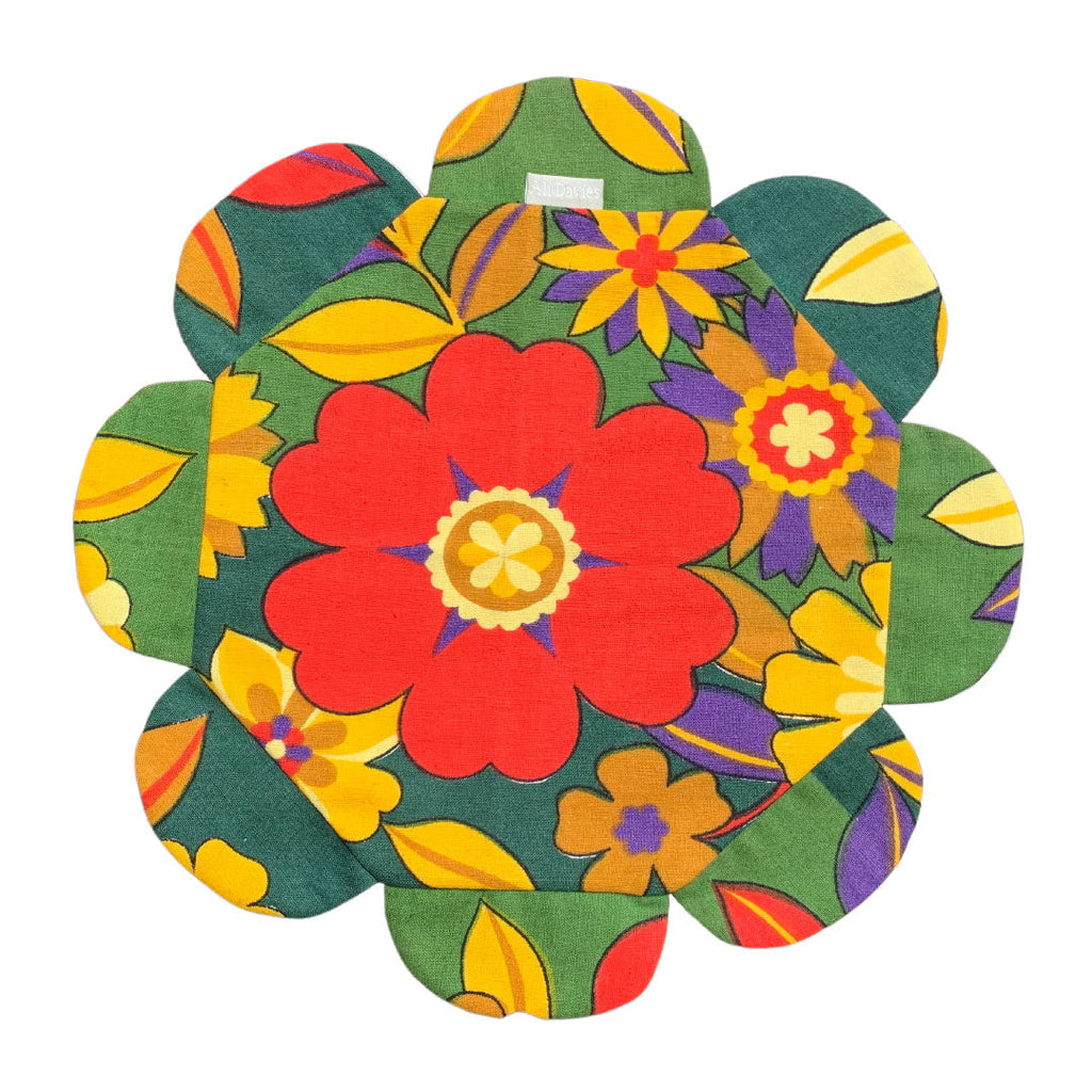 Flower power #two placemat