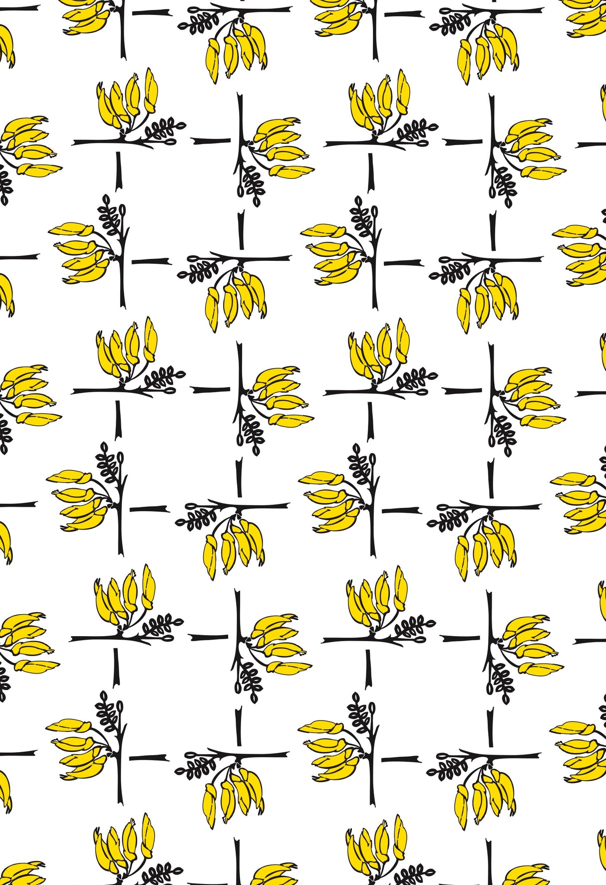 'Kowhai' Tea Towel
