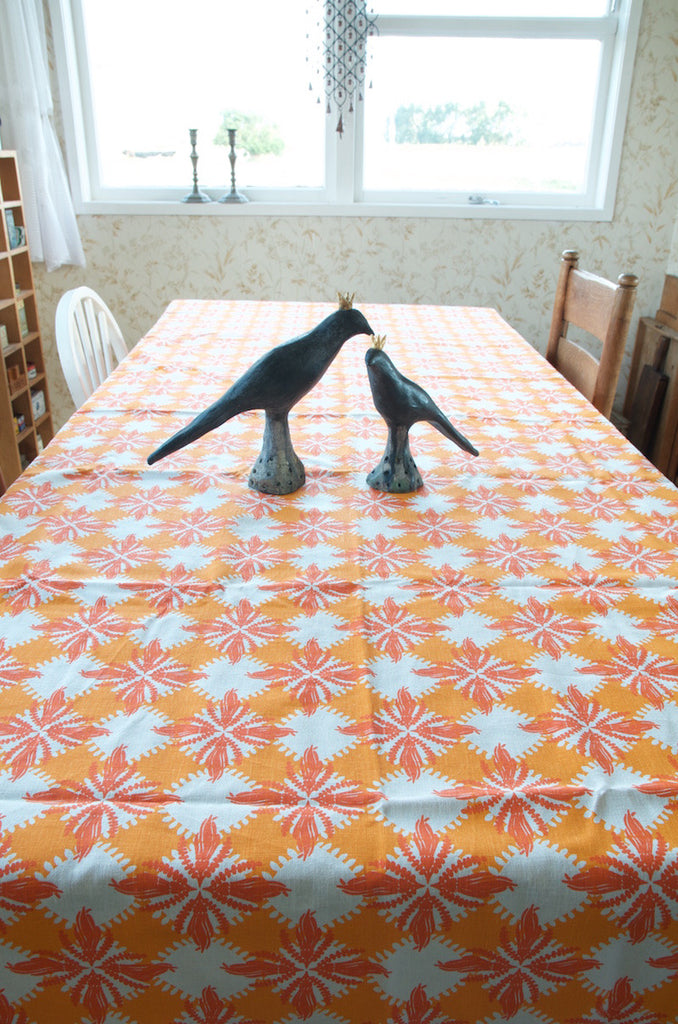 Pacifica Table Cloth - Orange