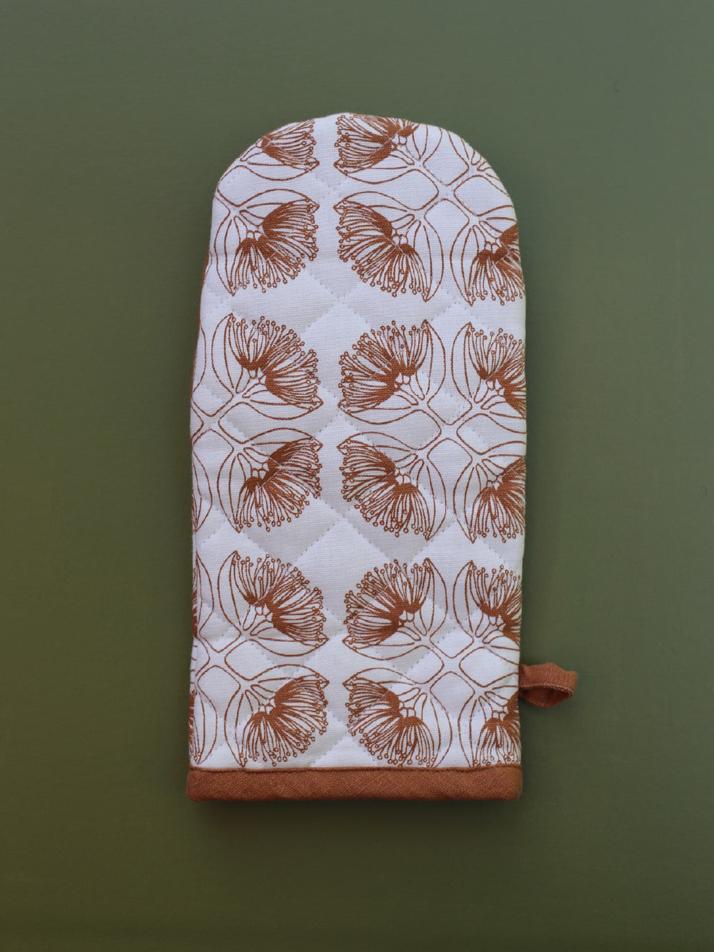 Evergreen Collection - Pohutukawa Oven Mitt (Dusk)