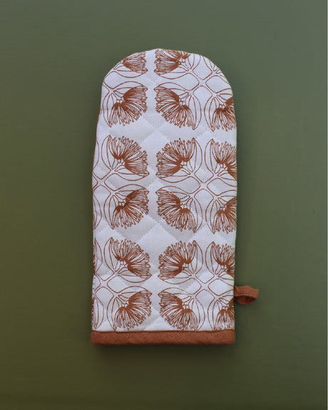 Evergreen Collection - Pohutukawa Oven Mitt (Dusk)