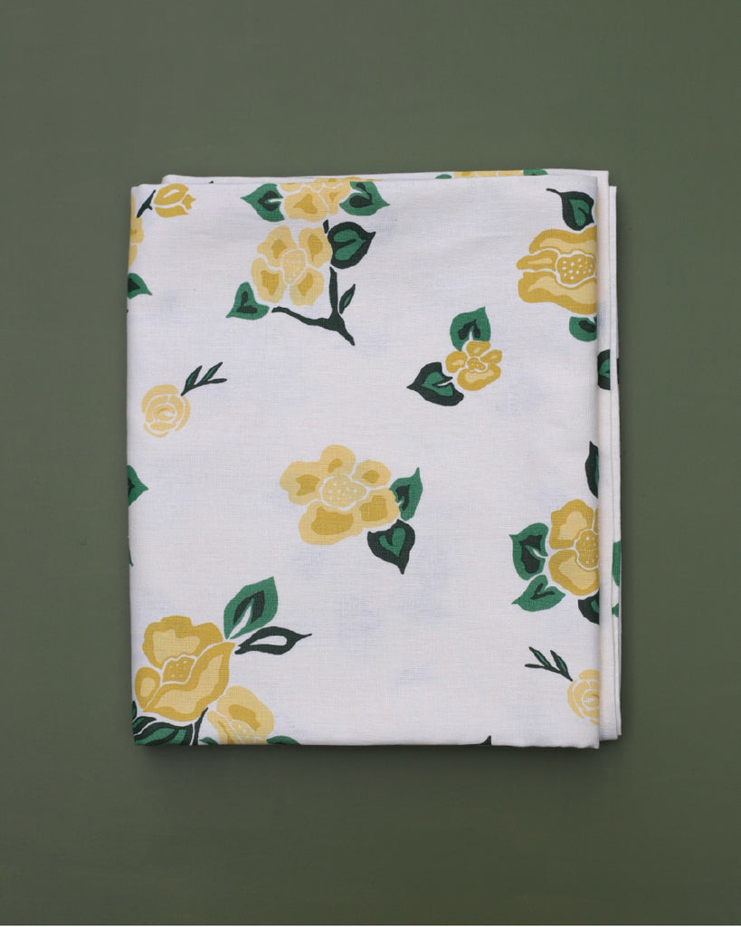 'Oneida' Print Hemp Tablecloth