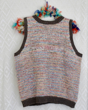 Highcountry Homespun Tank — Hand-Spun NZ Wool, Hand Knit