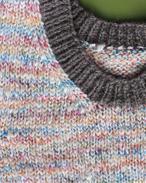 Highcountry Homespun Tank — Hand-Spun NZ Wool, Hand Knit