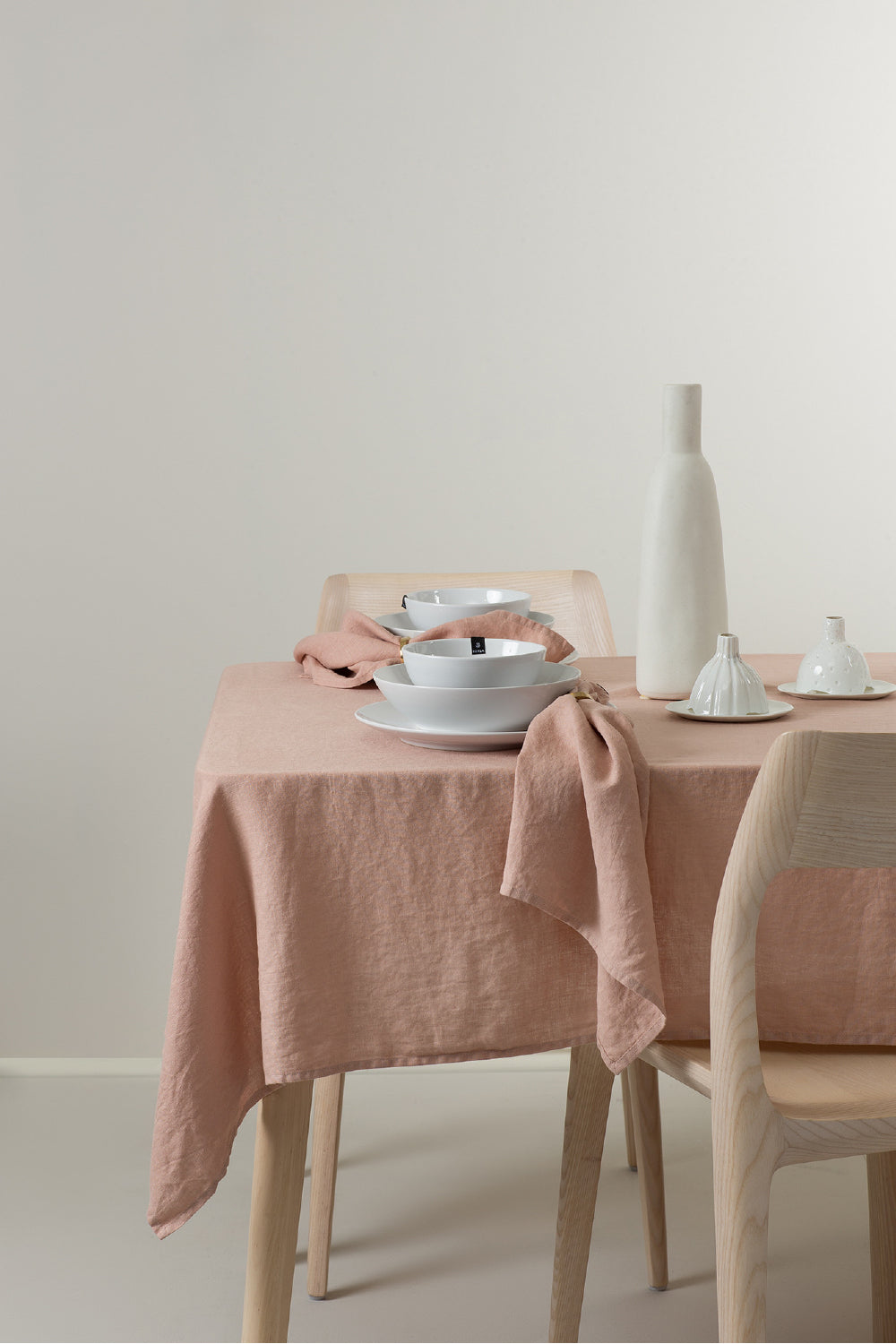European Linen 'Nude' Table Cloth