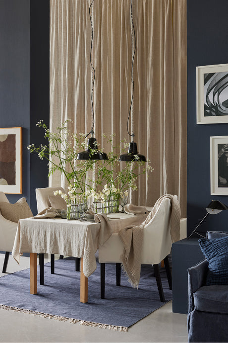 European Linen 'Oatmeal' Table Cloth