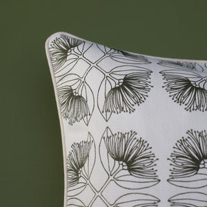 Pohutukawa Cushion | Olive