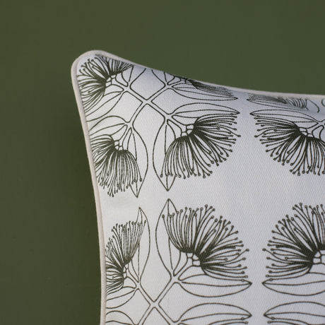 Pohutukawa Cushion | Olive