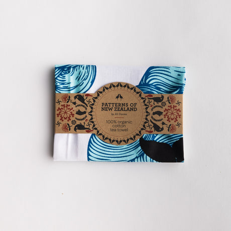 'Earth Sea Sky' Tea Towel