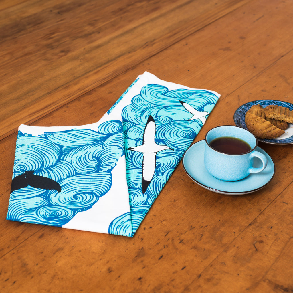 NEW 'Earth Sea Sky' Tea Towel
