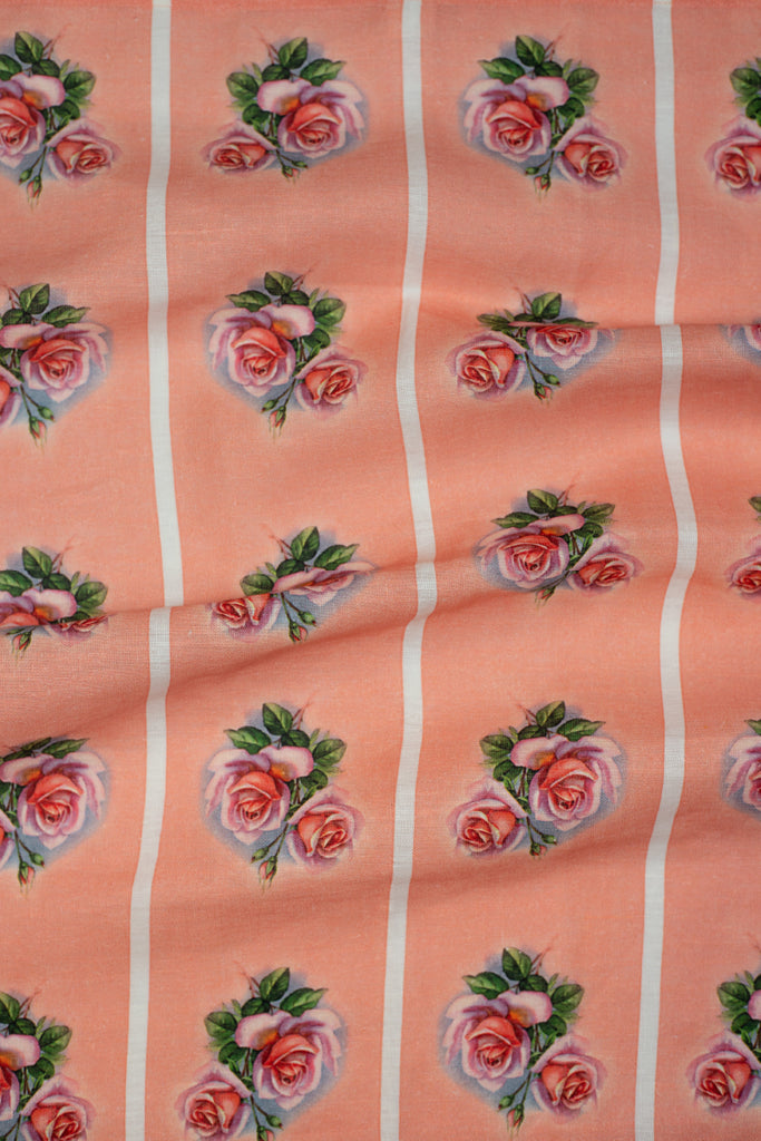 Vintage Rose Linen Tea Towels