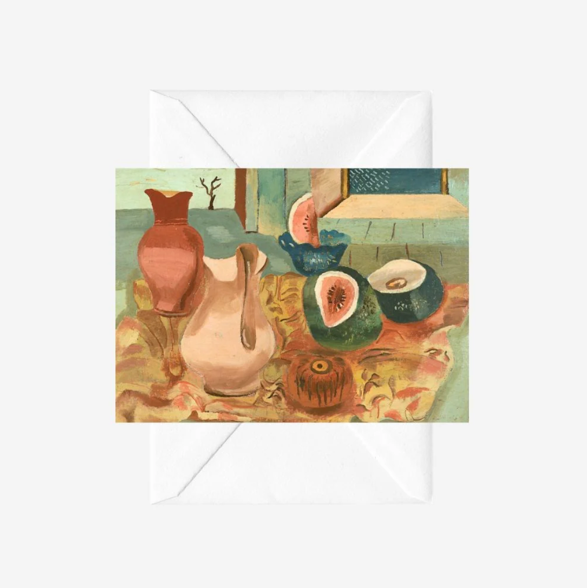 Te Papa Museum Collection Gift Card - Frances Hodgkins 'Cut Melons'