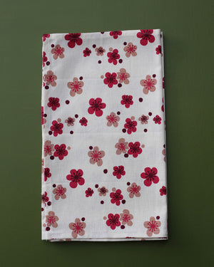 Manuka Flower Hemp Table Runner