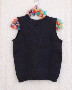 Tui Knit Tank — 70% Wool 30% Mohair, Hand Knit
