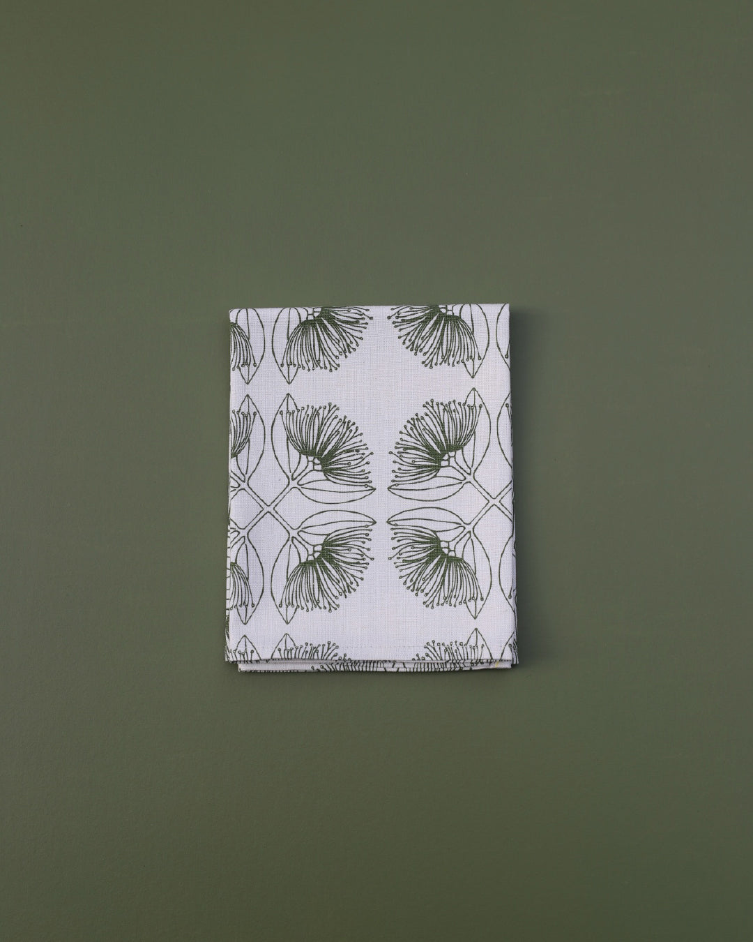 Hemp Tea Towel 'Olive'