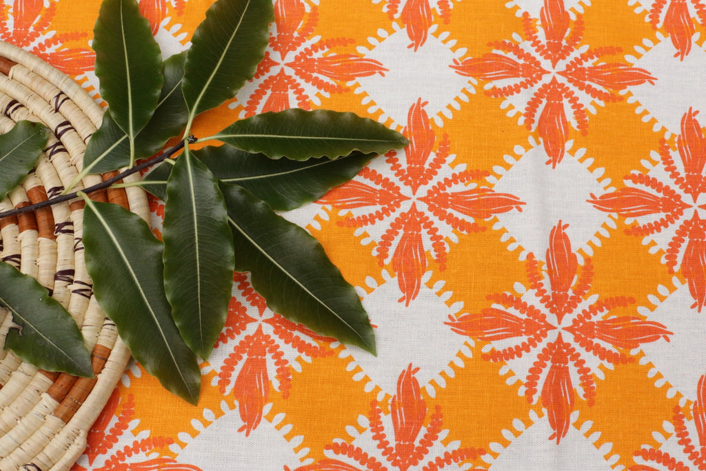 Pacifica Table Cloth - Orange