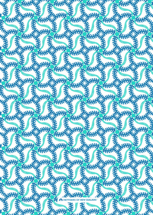 Patterns of New Zealand 'Sea World' Tea Towel