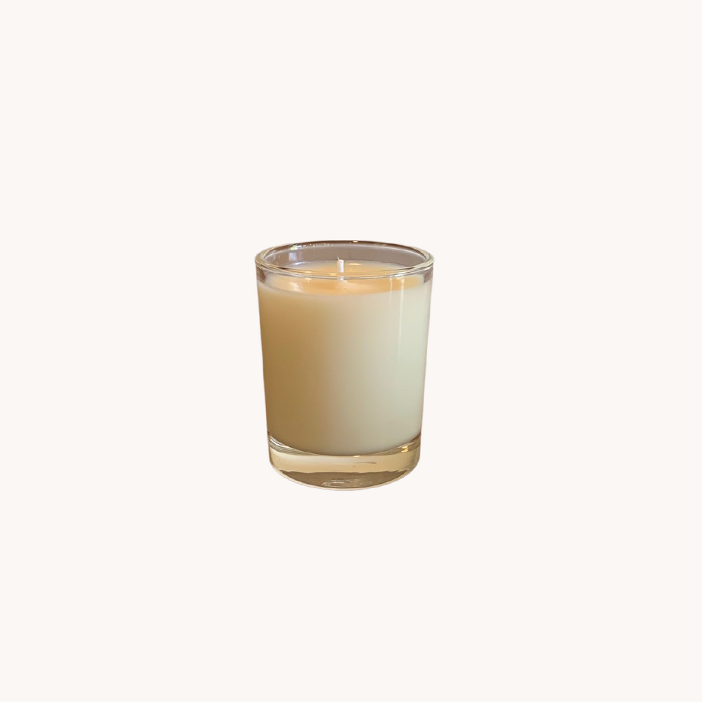 Glass votive scented soy candle - Narcissus